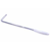 

Fender Tremolo Arm for Squier Affinity Series Stratocaster Guitars ('05-Present), Chrome with White Tip