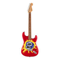 

Fender 30th Anniversary Screamadelica Stratocaster Electric Guitar, Custom Graphic
