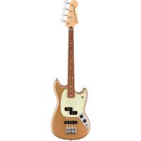 

Fender Player Mustang Bass PJ Guitar, Pau Ferro Fingerboard, Firemist Gold