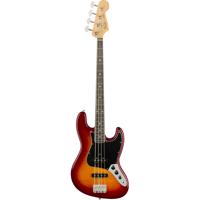 

Fender Rarities American Original '60s Flame Ash Top Jazz Bass Guitar, Ebony Fingerboard, Plasma Red Burst