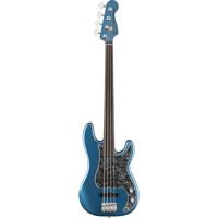 

Fender Tony Franklin Fretless Precision Bass Guitar, Lake Placid Blue