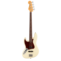 

Fender American Professional II Jazz Left-Handed Bass Guitar, Rosewood Fingerboard, Olympic White