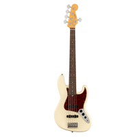 

Fender American Professional II Jazz Bass V Guitar, Rosewood Fingerboard, Olympic White