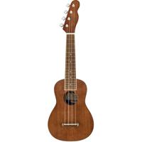 

Fender Seaside Soprano 4-String Ukulele Pack, 16 Frets, Nato Neck, Walnut Fingerboard, Satin, Natural