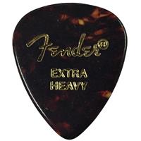 

Fender 451 Shape Classic Celluloid Pick for Guitars, Extra Heavy, 12 Pack, Tortoise Shell