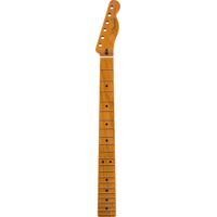 

Fender Roasted Maple Flat Oval Shape Neck for Telecaster Series Guitar, 22 Jumbo Frets, Maple Fingerboard, 12" Radius