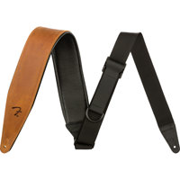 

Fender Right Height Leather Strap, Cognac
