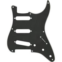 

Fender 4-Ply 8-Hole Pickguard for '50s Vintage-Style S/S/S Stratocaster Guitar, Black