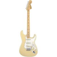 

Fender Artist Series Yngwie Malmsteen Stratocaster Electric Guitar, Scalloped Maple Fingerboard, Vintage White
