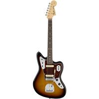 

Fender American Original '60s Jaguar Electric Guitar, Round-Laminated Rosewood Fingerboard, 3-Color Sunburst