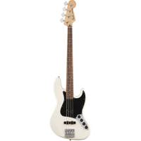

Fender Deluxe Active Jazz Bass Electric Guitar, Pau Ferro Fingerboard, Olympic White