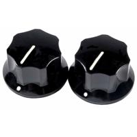 

Fender Pure Vintage 1965 Jaguar Skirted Knobs, Set of 2, Black
