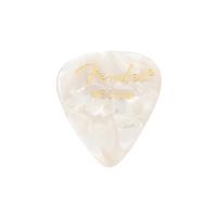 

Fender 351 Shape Classic Celluloid Guitar Picks, Medium, 12-Pack, White Moto