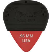 

Fender 351 Shape .96mm Mojo Grip Dura-Tone Delrin Guitar Picks, Fiesta Red, 3-Pack