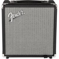 

Fender Rumble 15 (V3) Bass Amplifier with 8" Speaker, Black/Silver