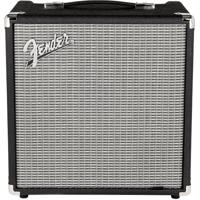

Fender Rumble 25 (V3) Bass Amplifier with 8" Speaker, Black/Silver