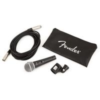 

Fender P52S Cardioid Dynamic Microphone Kit, Includes Microphone Cable, Stand Clip, Zippered Pouch