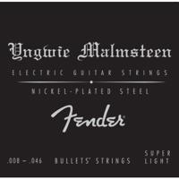 

Fender Super Light Nickel-Plated Steel Yngwie Malmsteen Signature Electric Guitar Strings, .008-.046 Gauges, Set of 6 Strings