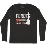 

Fender Industrial Long-Sleeved Men's T-Shirt, X-Large, Gray