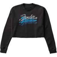 

Fender Women's Crop Pullover, Large, Black