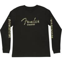 

Fender Camouflage Logo L/S T-Shirt, XX-Large, Black