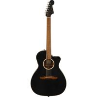 

Fender Newporter Special Semi-Acoustic Guitar with Bag, Pau Ferro Fingerboard, Matte Black