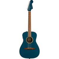 

Fender Malibu Classic Semi-Acoustic Guitar with Bag, Pau Ferro Fingerboard, Cosmic Turquoise
