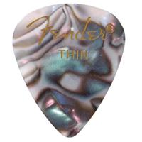 

Fender 351 Shape Premium Celluloid Guitar Picks, Thin, 12 Pack, Abalone