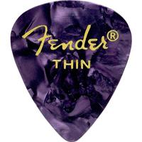 

Fender 351 Shape Premium Celluloid Guitar Picks, Thin, 12 Pack, Purple Moto
