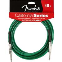

Fender 10' California Series Instrument Cable, Surf Green