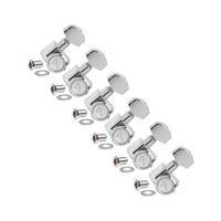 

Fender Locking Stratocaster/Telecaster Guitar Tuning Machines, Set of 6, Brushed Chrome