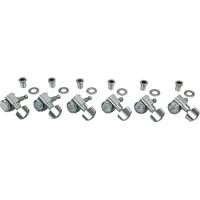 

Fender Locking Stratocaster/Telecaster Guitar Tuning Machines, Set of 6, Polished Chrome