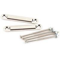 

Fender Pure Vintage Small Chassis Straps with Mounting Bolt and Nut for Amplifiers, 2 Pack