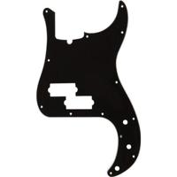 

Fender Precision Bass Pickguard, 13 Hole Mount, 3-Ply B/W/B with Truss Rod Notch, Black