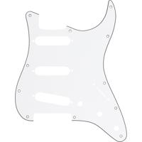 

Fender Pickguard for American Standard Stratocaster Guitar, 3-Ply, White