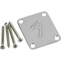 

Fender 70s Vintage-Style F Logo Neck Plate with 4-Bolt for Guitars and Basses