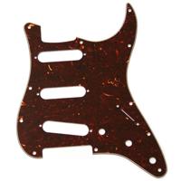 

Fender 11-Hole Modern Style 4-Ply Mount Stratocaster S/S/S Pickguard, Tortoise Shell