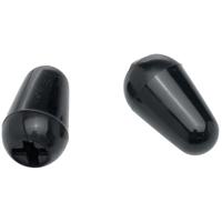 

Fender Stratocaster Black Switch Tip, Set of 2