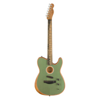 

Fender American Acoustasonic Telecaster Acoustic Electric Guitar with Deluxe Gig Bag, Ebony Fingerboard, Seafoam Green