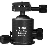 

Feisol CB-50DC Carbon Fiber Ball Head with Release Plate QP-144750