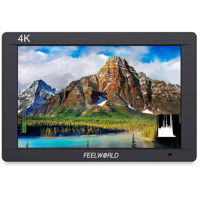 

Feelworld FW703 7" Full HD IPS On-Camera LED Monitor with Built-In Speaker, 1920x1200, 4K HDMI and 3G-SDI