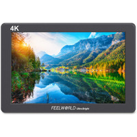 

Feelworld P7 7" IPS Full HD HDMI On-Camera Monitor with 4K Support & Built-In Speakers, 1920x1200, Aluminum Design