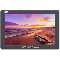 

Feelworld Feelworld P7S 7" IPS Full HD 3G-SDI/HDMI On-Camera Monitor with 4K Support & Built-In Speakers, 1920x1200, Aluminum Design