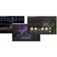 

FabFilter Essentials Bundle - Mixing Tools Plug-In Bundle, Includes Pro-R Reverb Plug-In, Pro-Q 2 Linear-Phase Mid/Side EQ Plug-In, Pro-C 2 Compressor Plug-In, Electronic Download