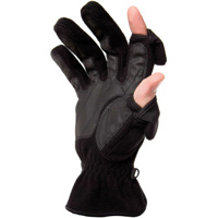 

Freehands Men's Unlined Fleece Gloves, X-Large, Black