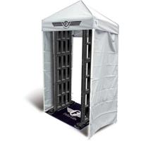 

Fisher Research Labs 5x5' Pop-up Shelter for M-Scope Walk Through Metal Detector, White