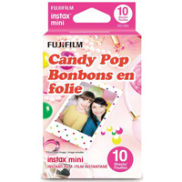 

Fujifilm Instax Mini Candy Pop Instant Color Film for Instax Mini Cameras and SHARE Printer, 10 Sheets