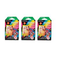 

Fujifilm 3 Pack Instax Mini Rainbow Film, 10 Sheets