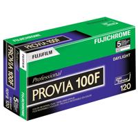 

Fujifilm Fujichrome Provia RDP III 100F Color Slide Film, ISO 100, 120 Size, Transparency - 5-Pack