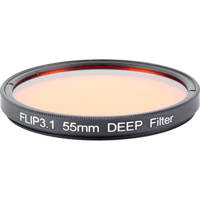 

Flip 55mm DEEP Underwater Color Correction Filter for GoPro 3/3+/4 Cameras, Red